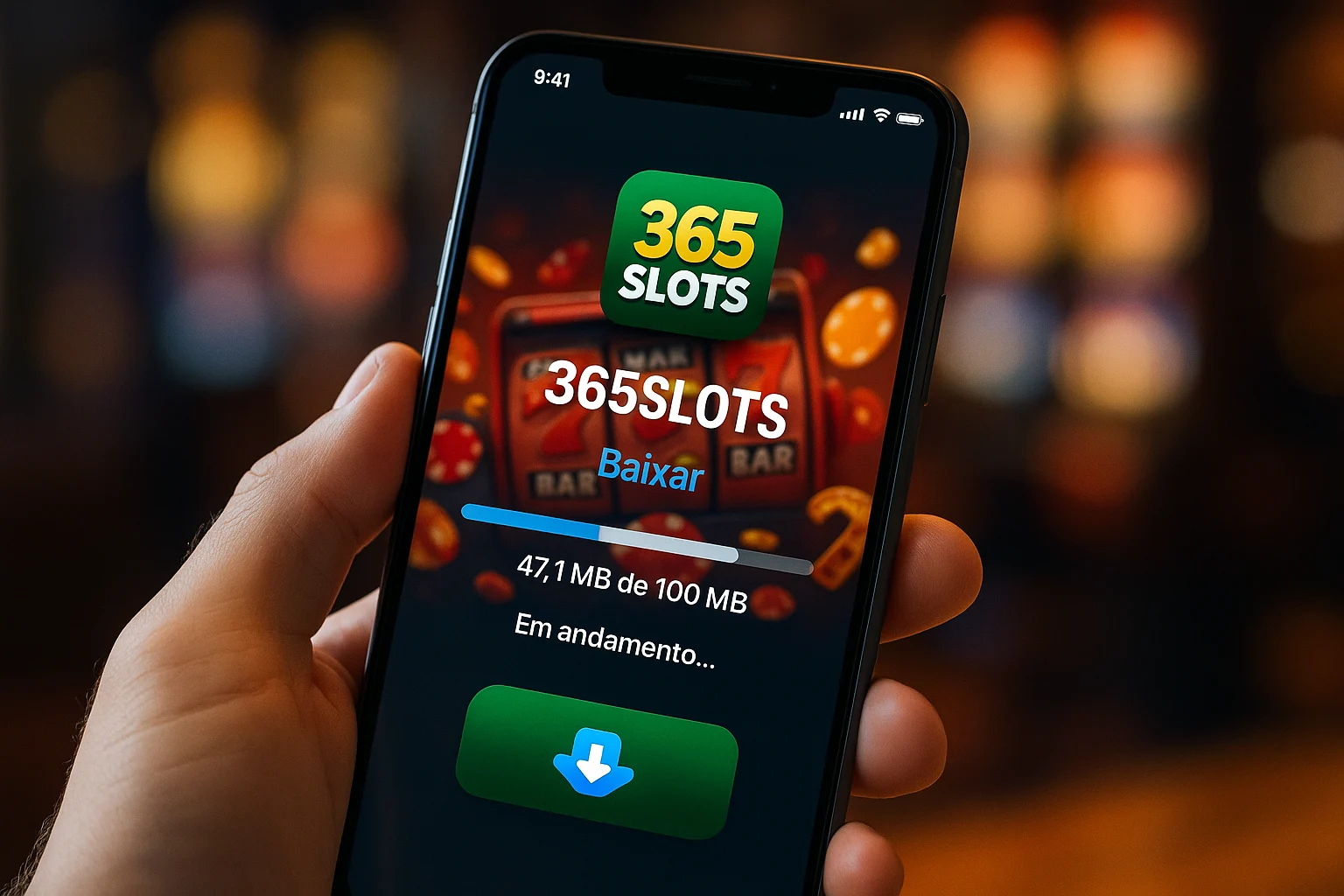 Baixar o 365SLOTS Cassino App