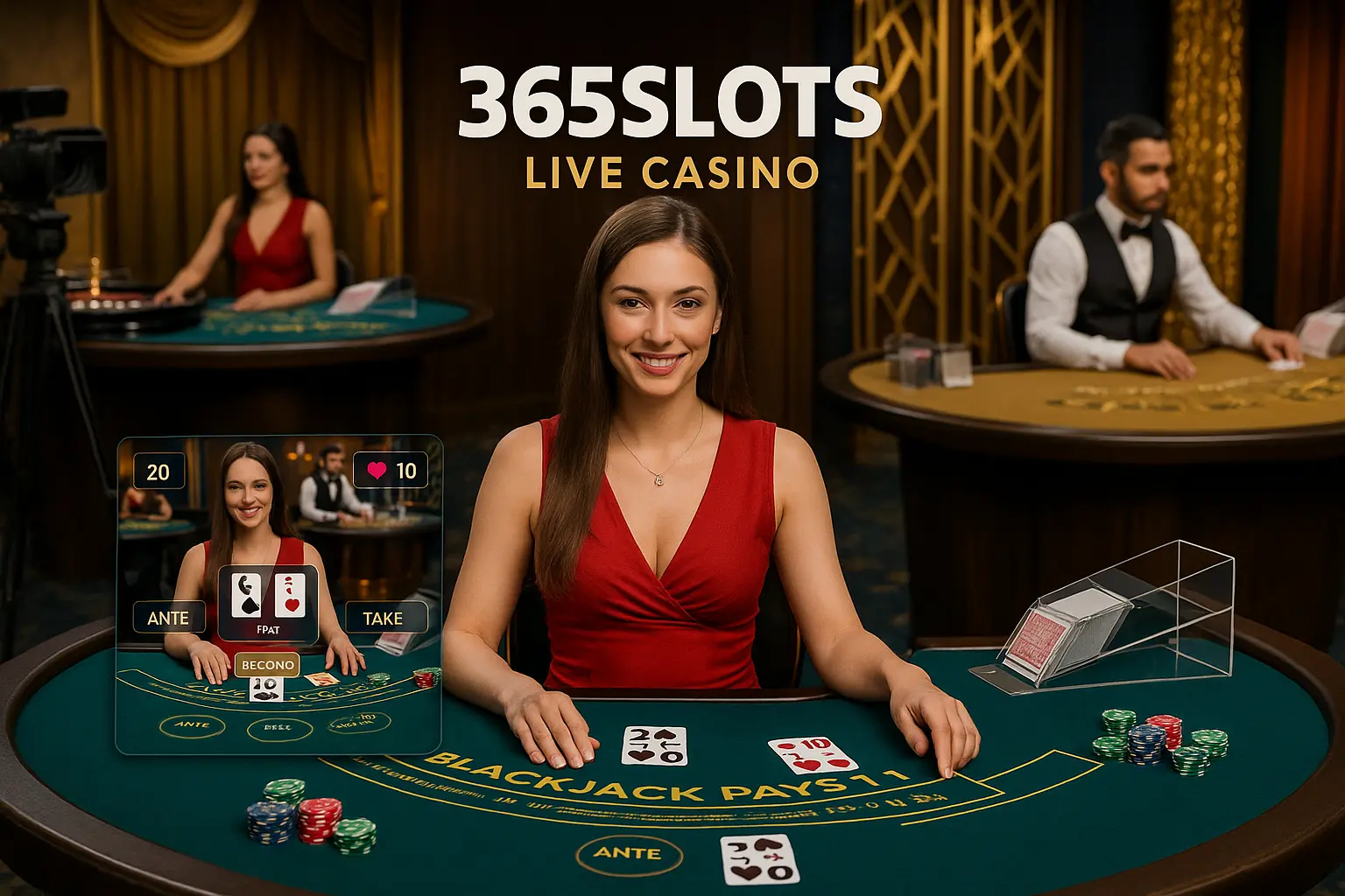 O 365SLOTS Live Casino lança promoções regularmente