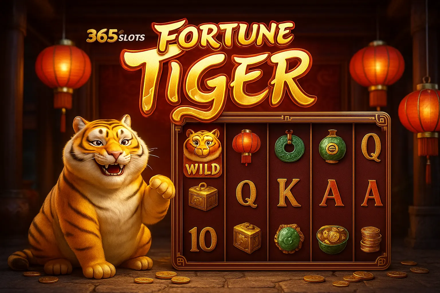 Fortune Tiger é um jogo imperdível no 365SLOTS Casino