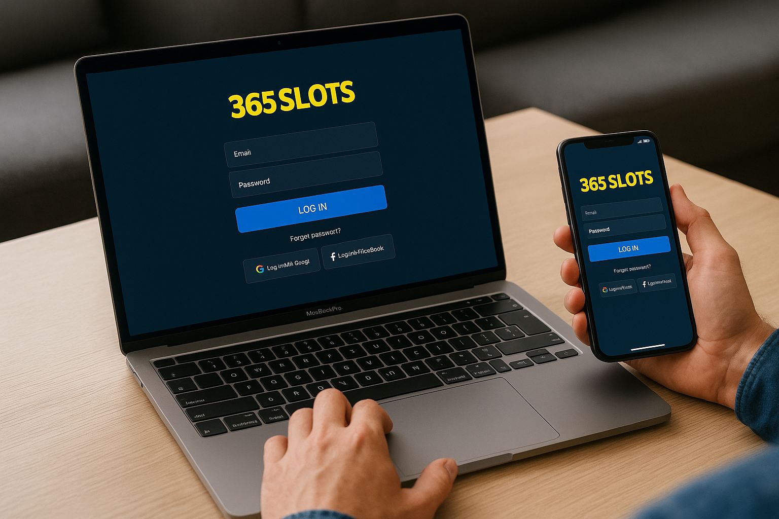 Login no Cassino 365SLOTS